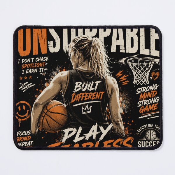 Item preview, Unstoppable Basketball Mindset | Play Fearless Vintage Sports Graphic designed and sold by LatestDesign95.
