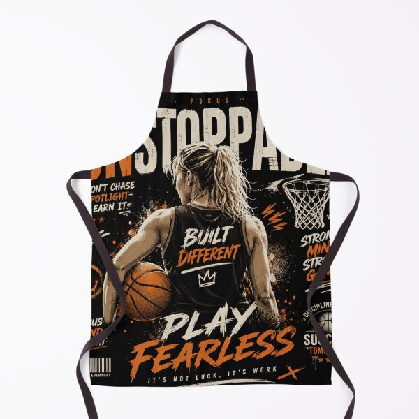 Item preview, Unstoppable Basketball Mindset | Play Fearless Vintage Sports Graphic designed and sold by LatestDesign95.