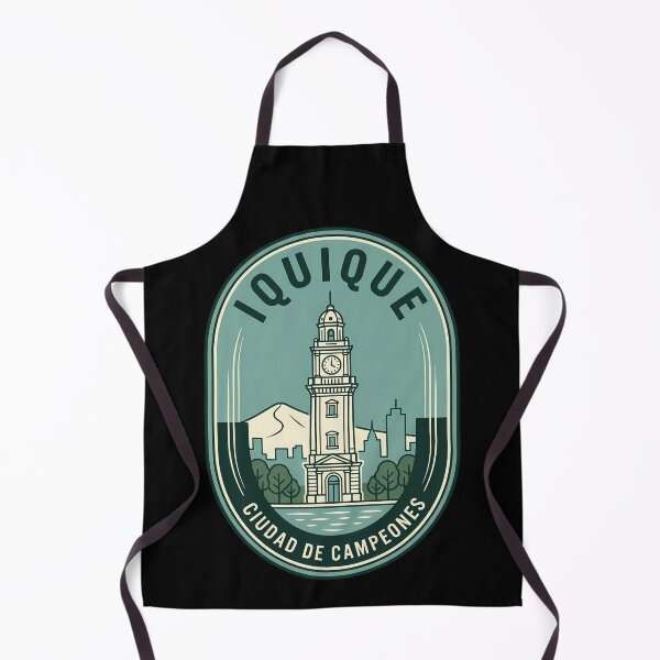 Item preview, Iquique Chile Vintage Travel Emblem Clock Tower designed and sold by k3rstman1.