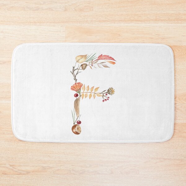 Item preview, Autumn Letter F Monogram designed and sold by Flowersforbear.