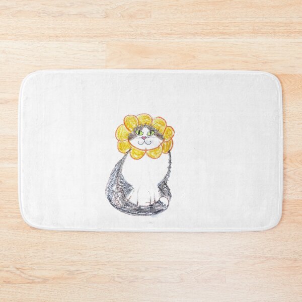 Item preview, Cute Flower Cat designed and sold by MagicYana.