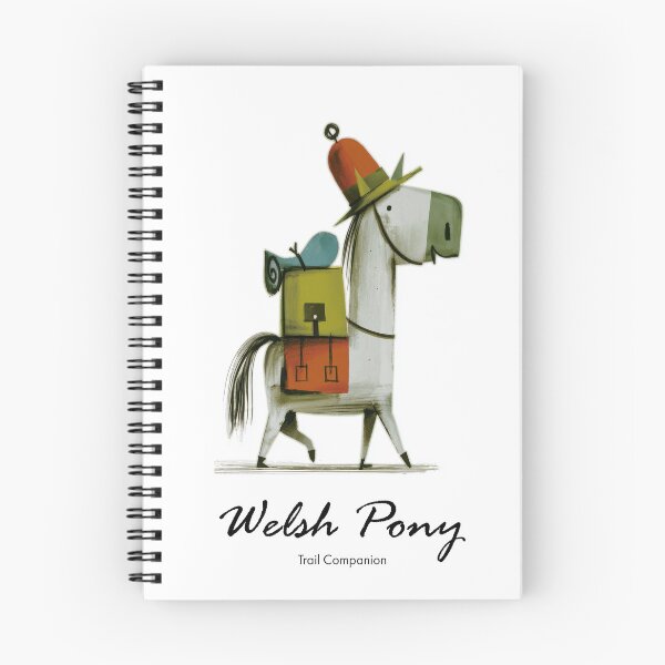 Item preview, Welsh Pony Trail Companion, Trusty Sidekick Wall Art designed and sold by MarkedArtPrints.