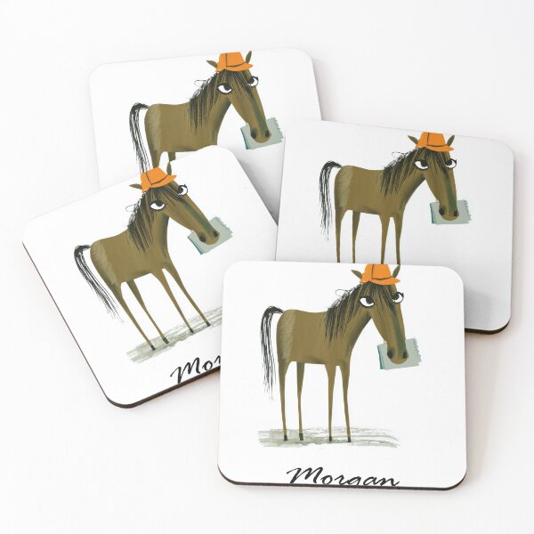 Item preview, Morgan Horse Beauty And Brains, Smart Style Wall Art designed and sold by MarkedArtPrints.