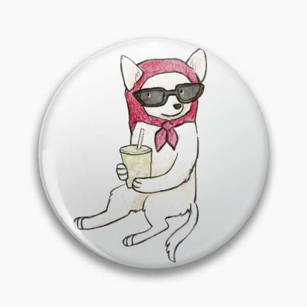 Item preview, Chihuahua with Matcha designed and sold by Little Badger Arts.