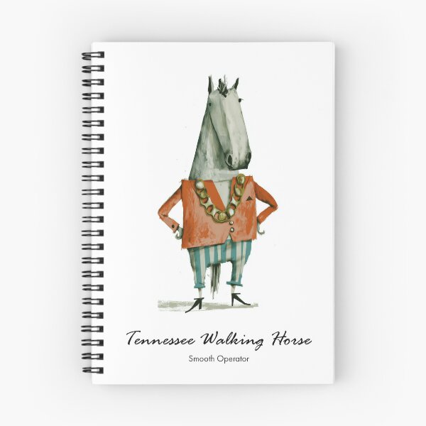 Item preview, Tennessee Walking Horse Smooth Operator, Effortless Style Wall Art designed and sold by MarkedArtPrints.