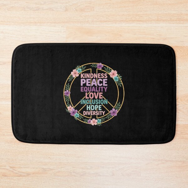 Item preview, Kindness Peace Equality Love Inclusion Hope Diversity Social Justice Advocate designed and sold by SofenArt.