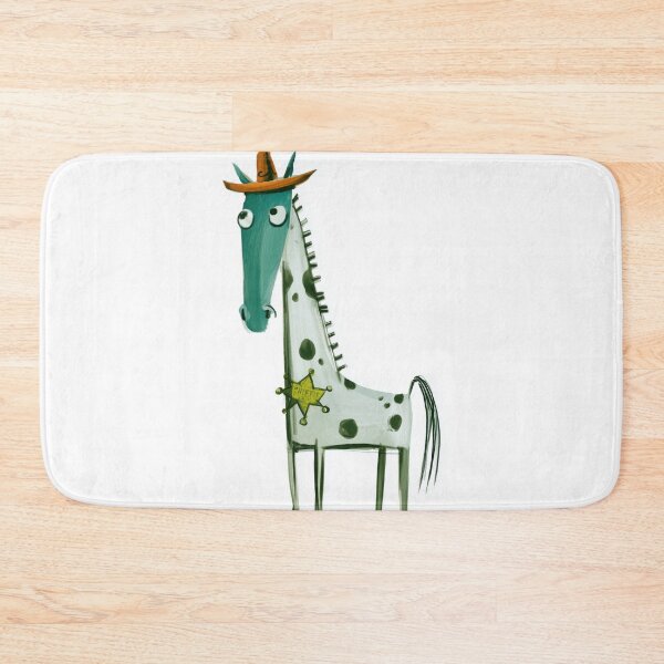 Item preview, Appaloosa Sheriff Of The Ranch, Wild West Wall Art designed and sold by MarkedArtPrints.