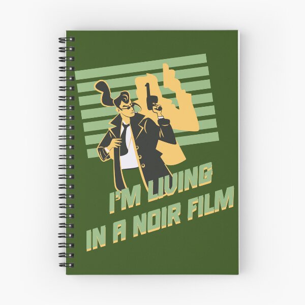Item preview, I’m Living in a Noir Film Cult Film Illustration designed and sold by beboplab.