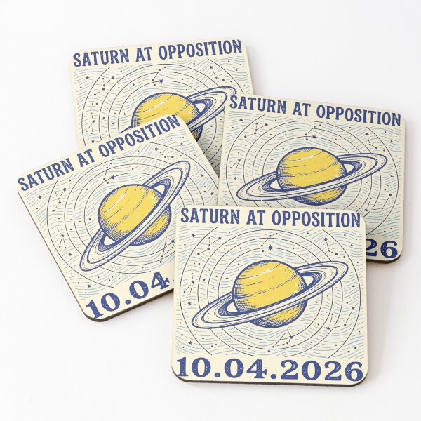 Item preview, Saturn At Opposition 2026 Vintage Astronomy Event designed and sold by 89shirts.