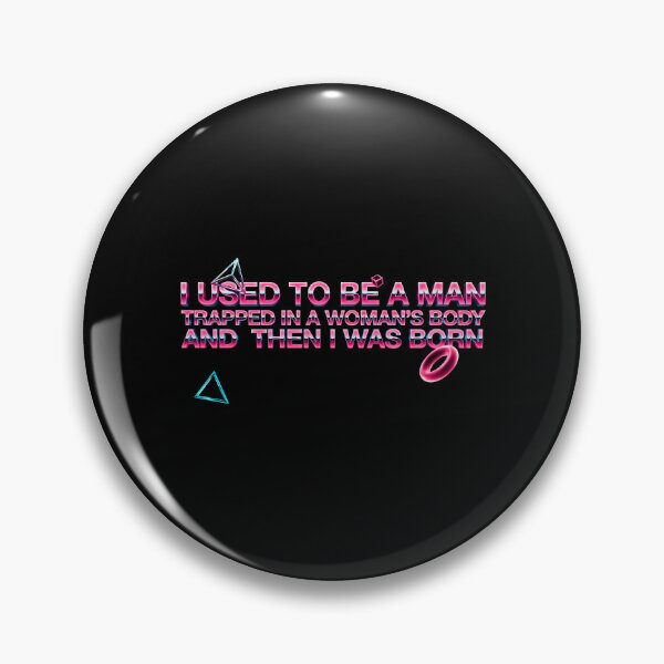 Item preview, I Used to Be A Man Trapped in A Woman's Body Funny Retro designed and sold by Redgiant87x.