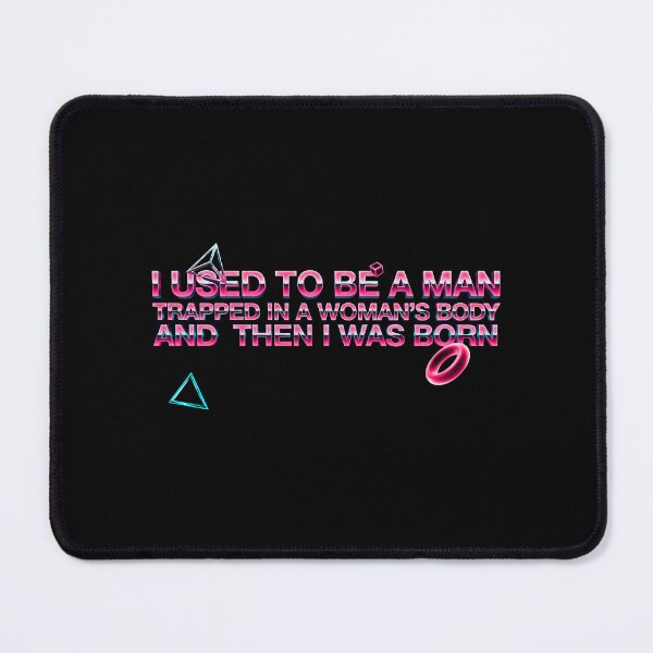 Item preview, I Used to Be A Man Trapped in A Woman's Body Funny Retro designed and sold by Redgiant87x.