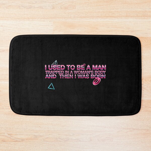 Item preview, I Used to Be A Man Trapped in A Woman's Body Funny Retro designed and sold by Redgiant87x.