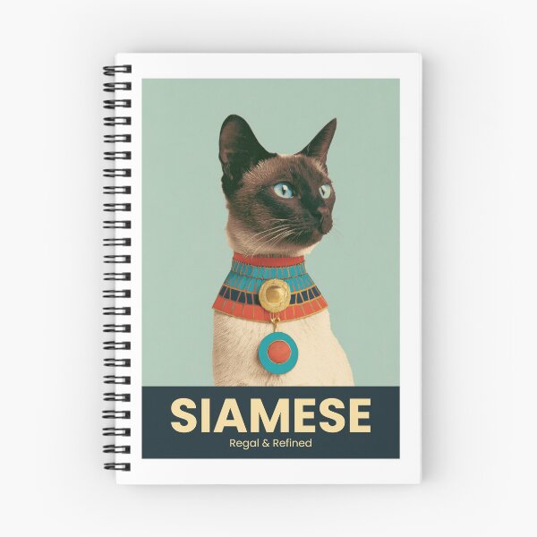 Item preview, Siamese Regal And Refined, Elegant Grace Wall Art designed and sold by MarkedArtPrints.