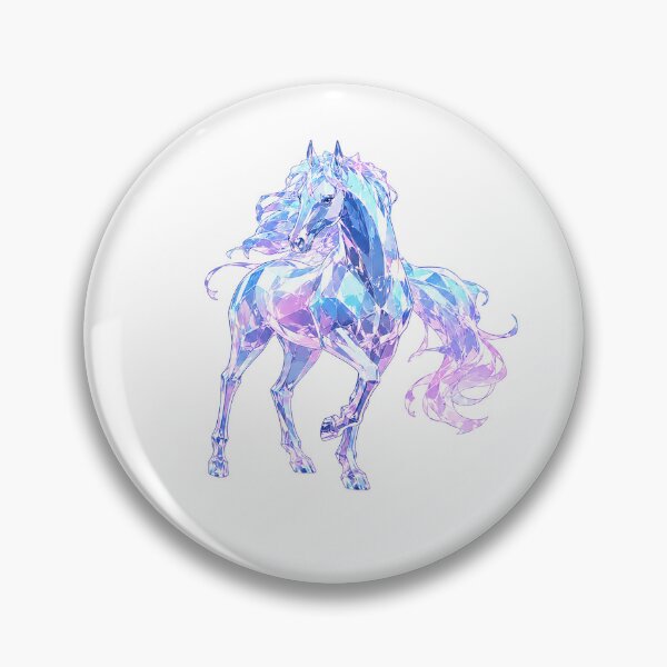 Item preview, Prismveil Crystalstride: The Manga Glassmane Stallion designed and sold by BlissBlvdShop.