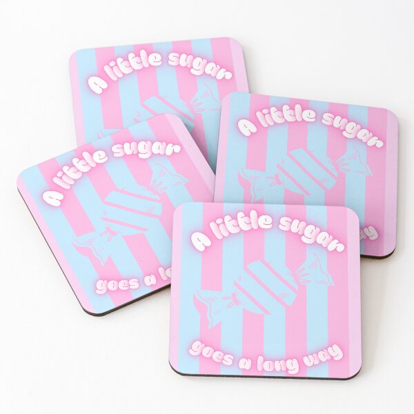 Item preview, A little sugar goes a long way poster designed and sold by Sribbles.