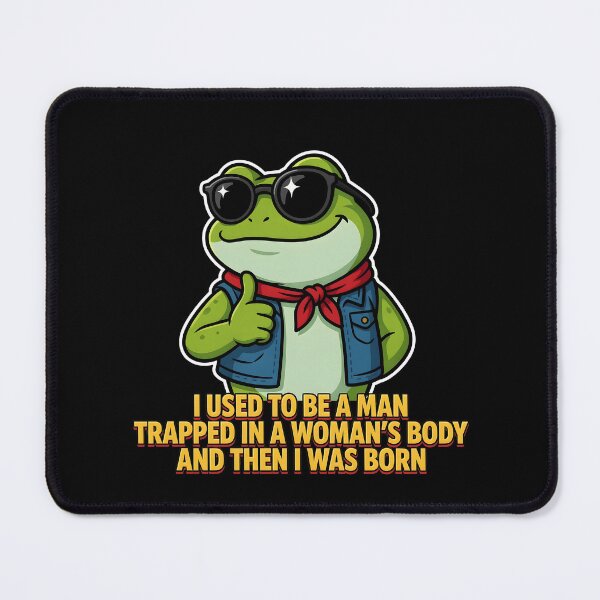 Item preview, I Used to Be A Man Trapped in A Woman's Body Legendary Joke designed and sold by Redgiant87x.
