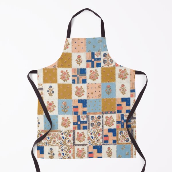 Item preview, Pastel Floral Quilted Patchwork Block Print Pattern designed and sold by scicilysimonee.