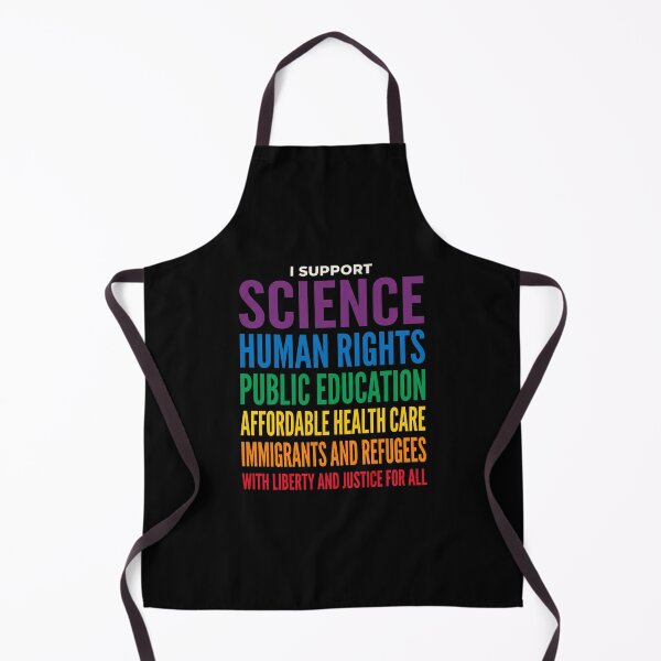 Item preview, I Support Science Human Rights Public Education Affordable Health Care Immigrants And Refugees With Liberty And Justice For All Progressive Advocate designed and sold by SofenArt.