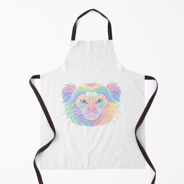 Item preview, Colorful Pastel Rainbow Monkey Face Illustration designed and sold by Owcomm.