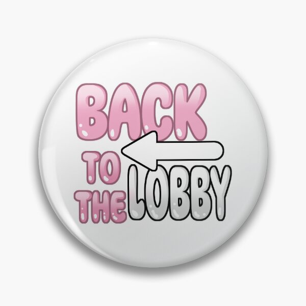 Item preview, Back to the Lobby Gaming Meme Sticker | Funny Gamer Quote Design designed and sold by faeveld.
