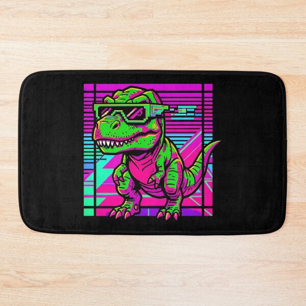 Item preview, Cool T-Rex Dinosaur Wearing Sunglasses Retro Synthwave 80s designed and sold by KCasual.