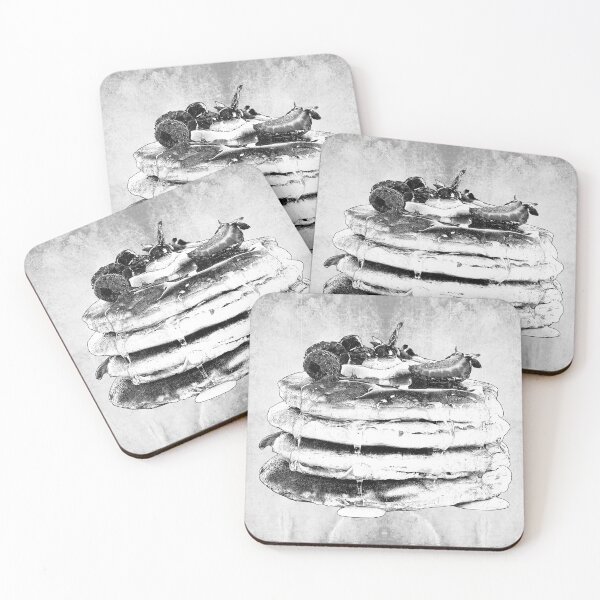 Item preview, Stacked Pancakes with Syrup and Berries designed and sold by Ghoul Enterprises.