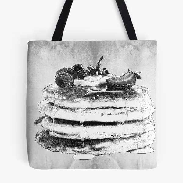 Item preview, Stacked Pancakes with Syrup and Berries designed and sold by Ghoul Enterprises.