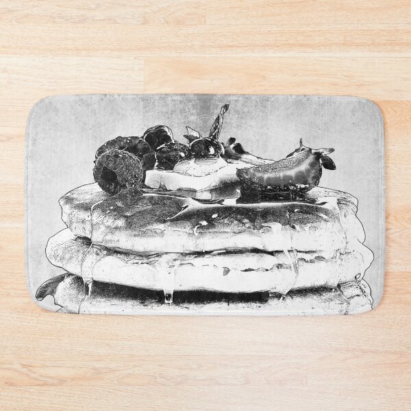 Item preview, Stacked Pancakes with Syrup and Berries designed and sold by Ghoul Enterprises.