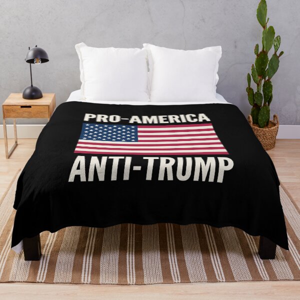 Item preview, Pro-America Anti-Trump American Patriot Political Statement designed and sold by SofenArt.