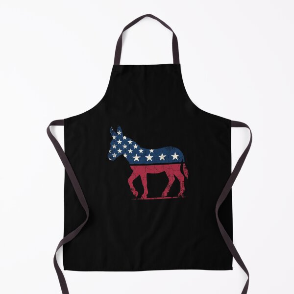 Item preview, Democratic Donkey American Flag Political Supporter designed and sold by SofenArt.