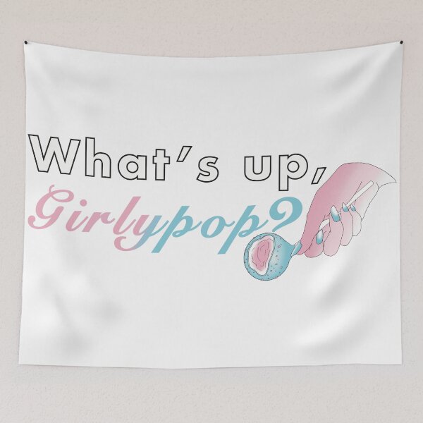 Item preview, What's up, Girlypop? - Trans Flag designed and sold by KNchanted.