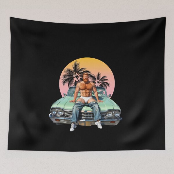 Item preview, Retro Convertible Bear Pride Design designed and sold by RahniNM.