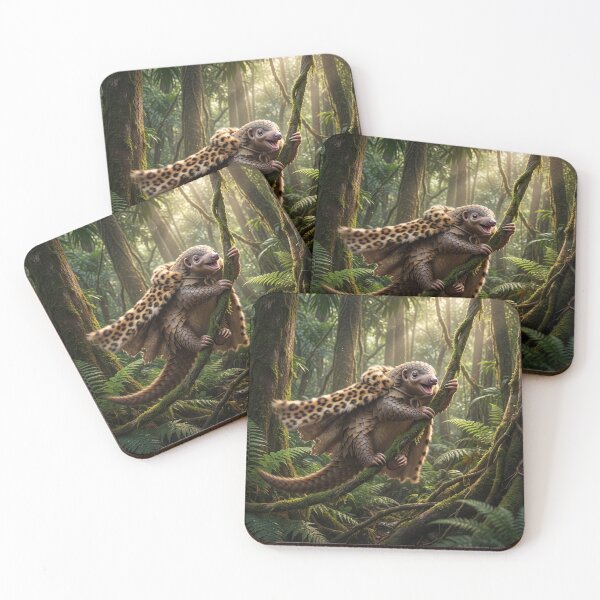 Item preview, Pangolin Swings Through the Jungle designed and sold by Tridentulus.