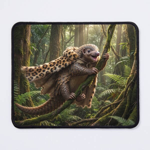 Item preview, Pangolin Swings Through the Jungle designed and sold by Tridentulus.