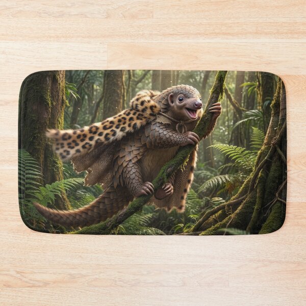 Item preview, Pangolin Swings Through the Jungle designed and sold by Tridentulus.
