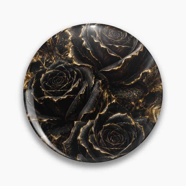 Item preview, Black Gold Roses Gothic designed and sold by VelarisMoon.