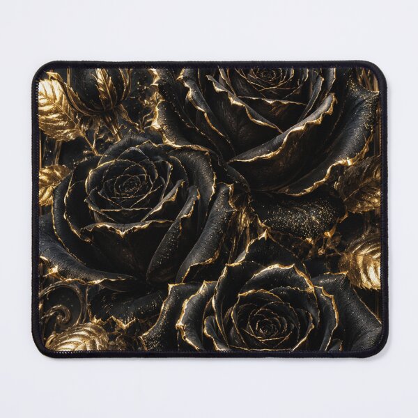 Item preview, Black Gold Roses Gothic designed and sold by VelarisMoon.
