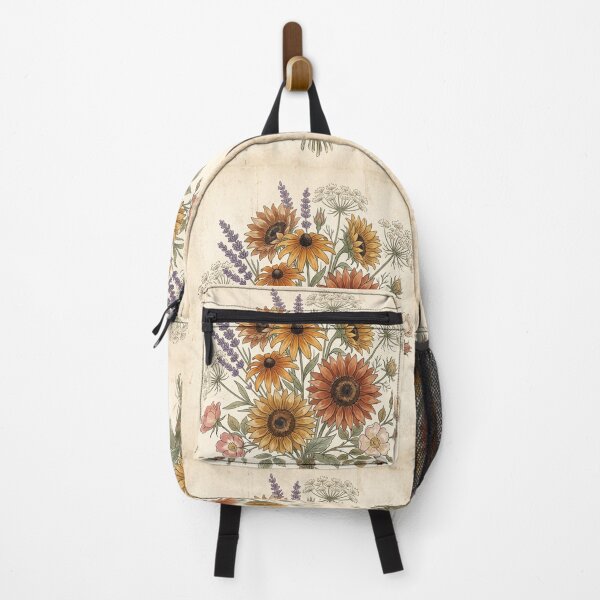 Item preview, Vintage Wildflower Shirt – Americana Sunflower Bouquet Rust Terracotta Tee designed and sold by DmaarGroup.