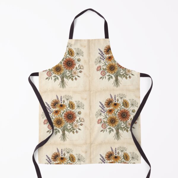 Item preview, Vintage Wildflower Shirt – Americana Sunflower Bouquet Rust Terracotta Tee designed and sold by DmaarGroup.