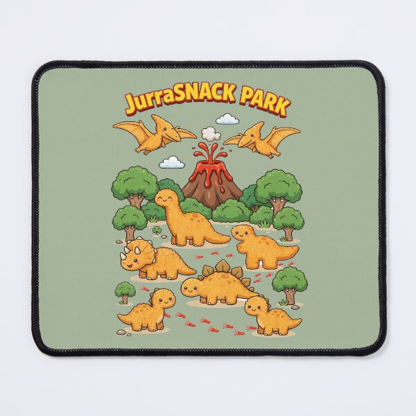 Item preview, JurraSnack Park Funny Dino Nugget Kawaii  designed and sold by ICANTWithoutCOFFEE.