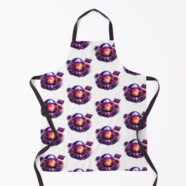 Item preview, Galactic Retro Futuristic Synthwave Design designed and sold by Ink-verse-.