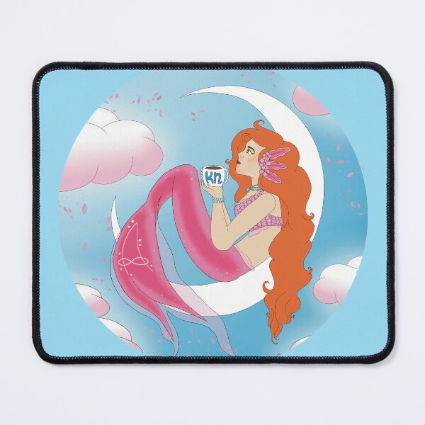 Item preview, KNchanted Logo - Cherry Blossom Axolotl Full Color Variant designed and sold by KNchanted.