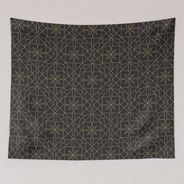 Item preview, Dark luxury geometric pattern, minimal abstract bronze interior design designed and sold by Aurum-design.