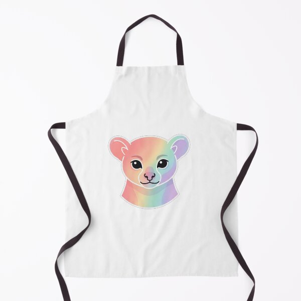 Item preview, Cute Rainbow Gradient Baby Lion Cub designed and sold by Owcomm.
