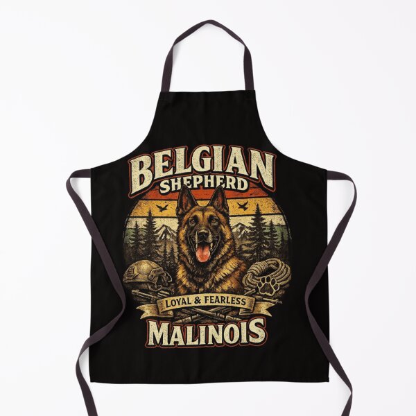 Item preview, Belgian Shepherd Malinois Vintage Sunset T-Shirt | Loyal & Fearless designed and sold by Creative128.