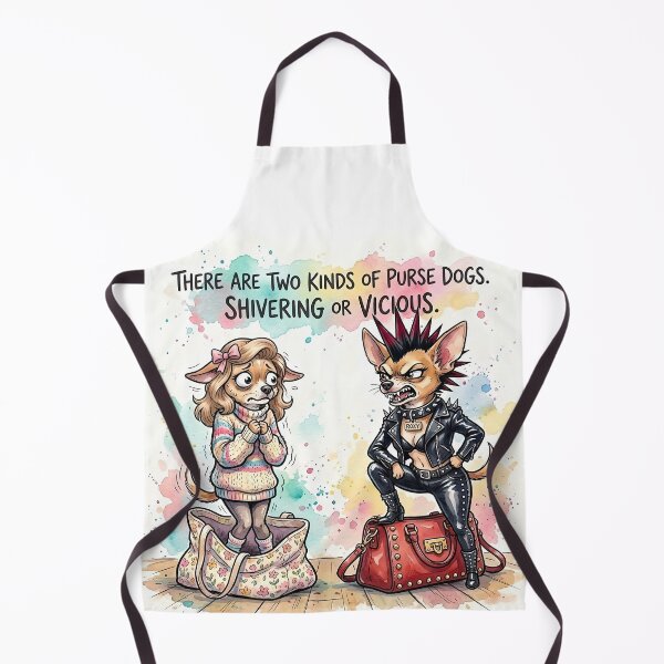 Item preview, Two Kinds of Purse Dogs: Shivering or Vicious designed and sold by Trevor Cutler.