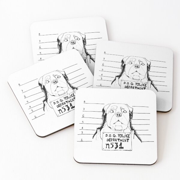 Item preview, The Usual Suspect: Bad Dog Mugshot designed and sold by BarnBurns.