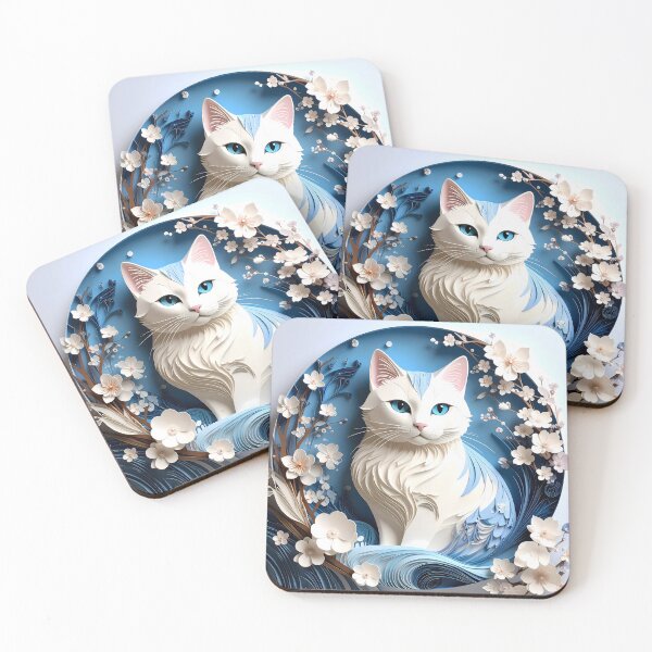 Item preview, Klimt Cat in Flower Garden designed and sold by Vicky Brago-Mitchell®.