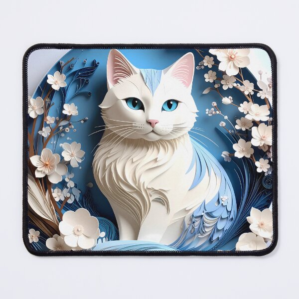 Item preview, Klimt Cat in Flower Garden designed and sold by Vicky Brago-Mitchell®.