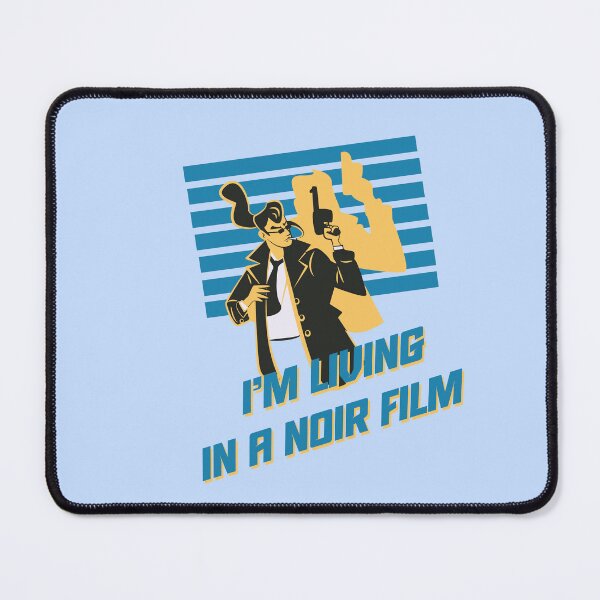 Item preview, I’m Living in a Noir Investigator Retro Illustration designed and sold by beboplab.